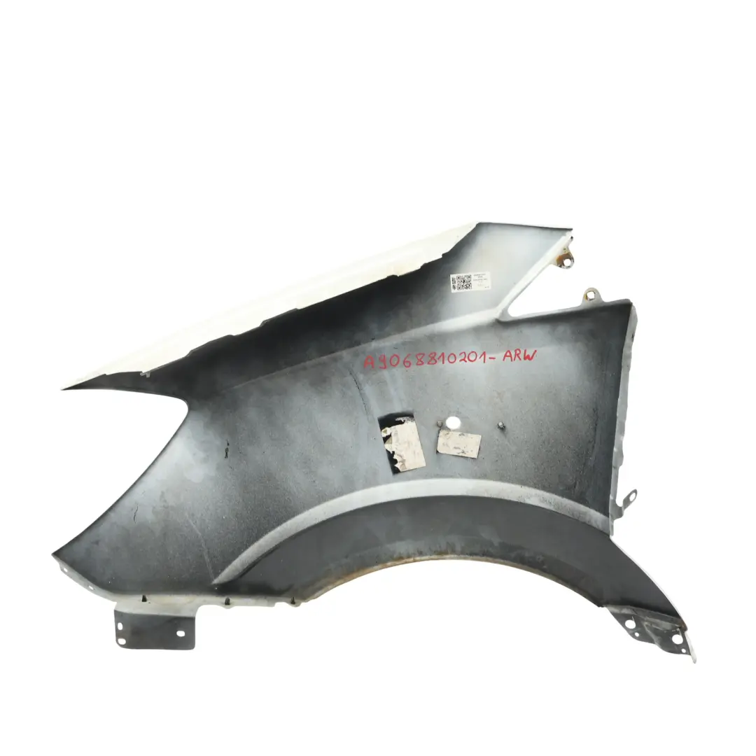 Mercedes Sprinter W906 Lateral Delantero Derecho Guardabarros Arctic White 9147 - SKU A9068810201-ARW - Número de pieza A9068810201