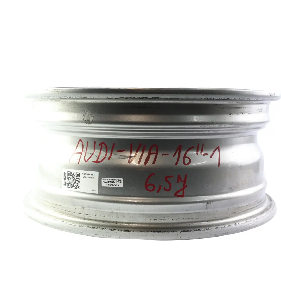 Audi Llanta Aleación Plata 16" 6.5J ET:48 Eurotech D762B - SKU AUDI-VIA-16-1 - Número de pieza AUDI-VIA-16