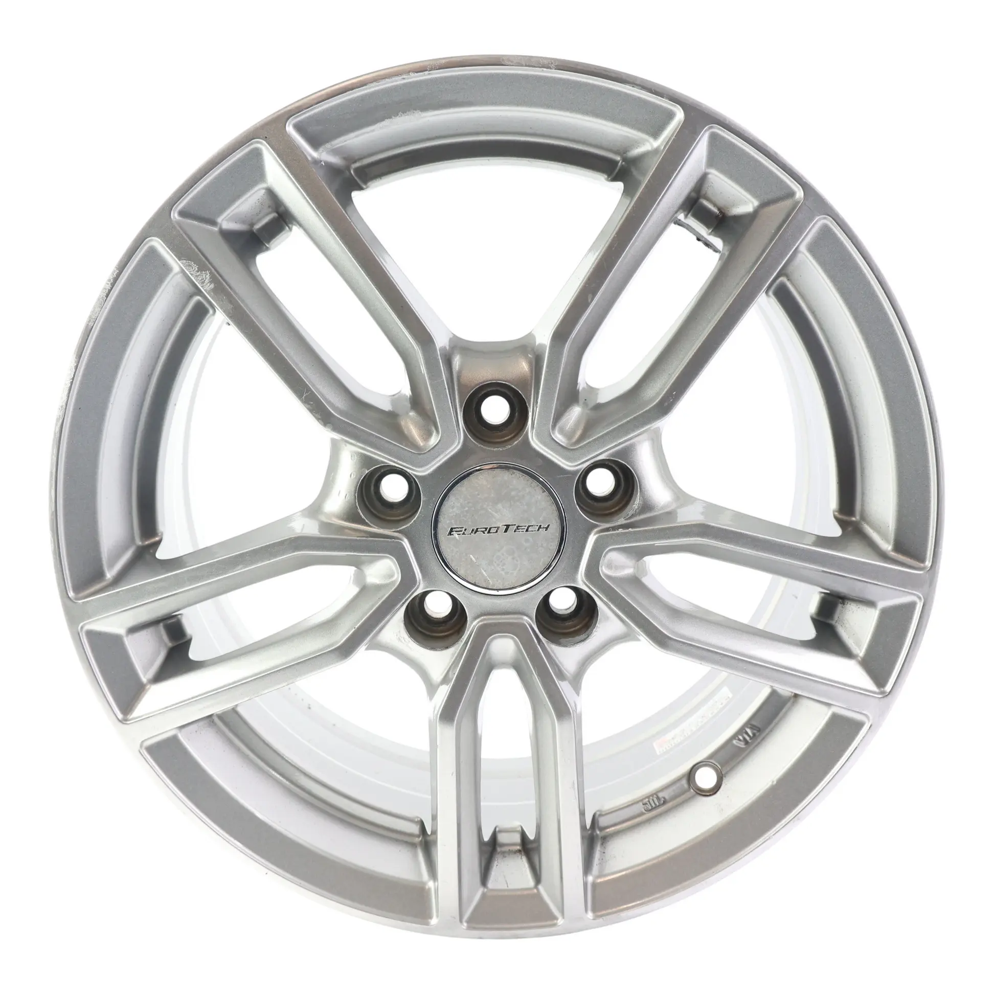 Audi Alloy Wheel Rim Silver 16" 6.5J ET:48 Eurotech D762B