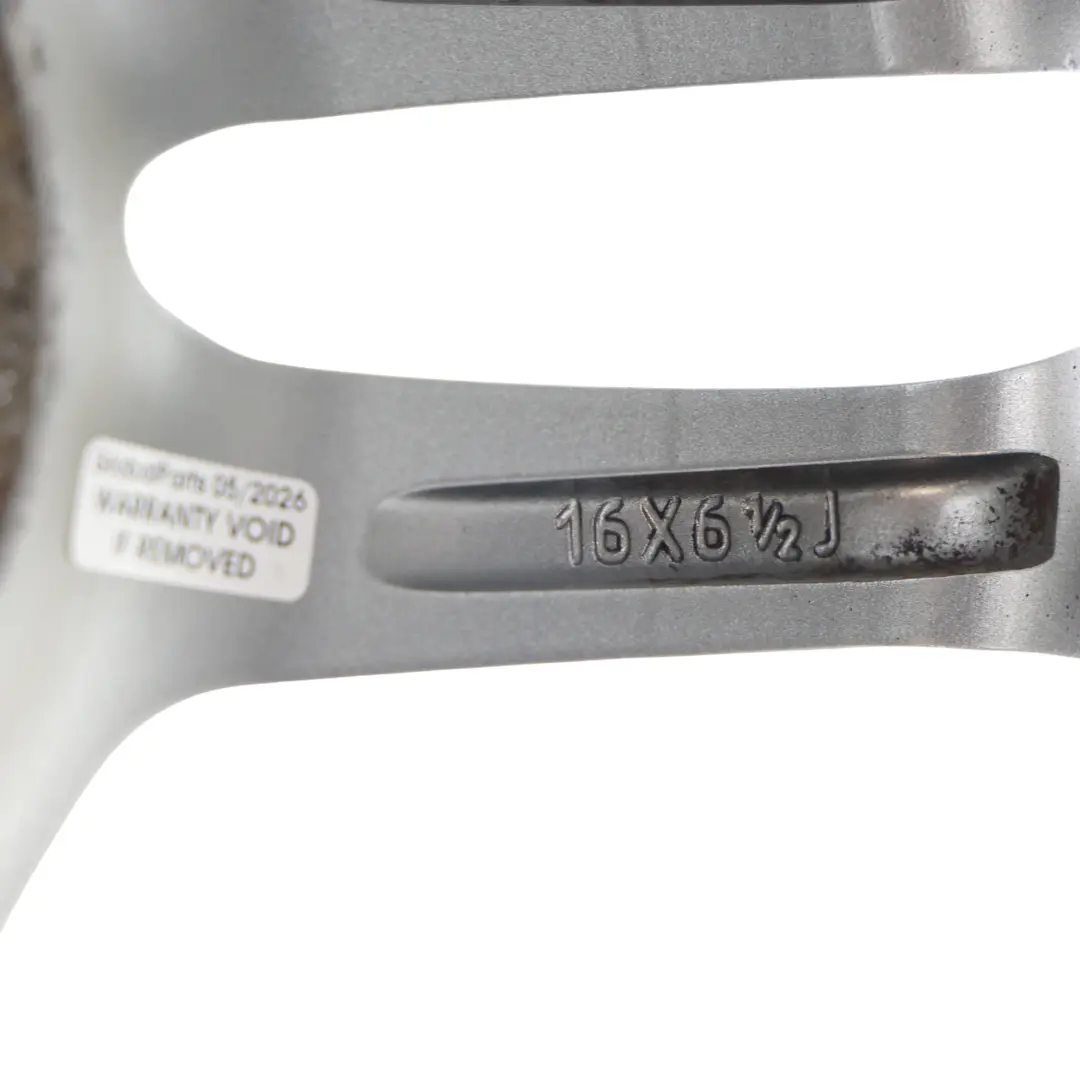 Audi Llanta Aleación Plata 16" 6.5J ET:48 Eurotech D762B - SKU AUDI-VIA-16-2 - Número de pieza AUDI-VIA-16