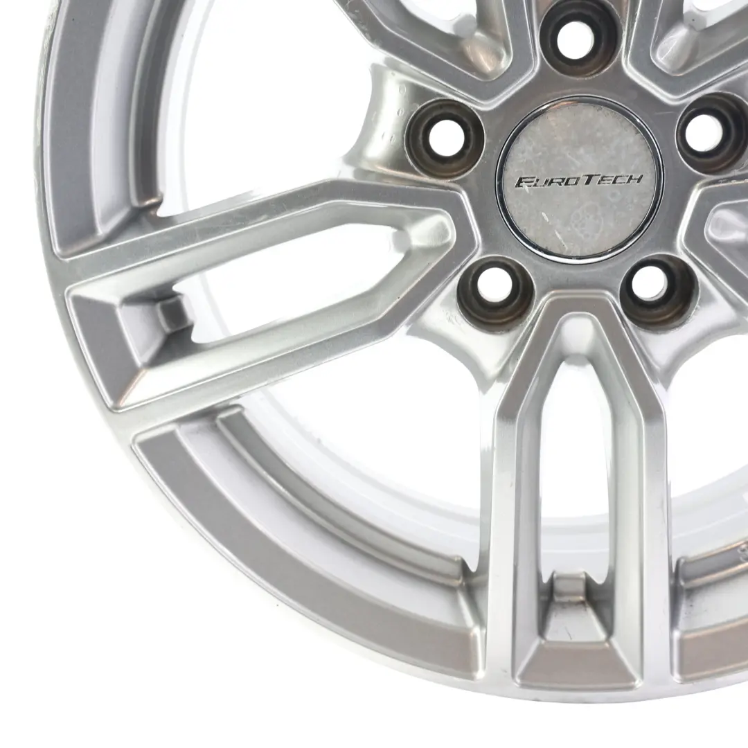Audi Llanta Aleación Plata 16" 6.5J ET:48 Eurotech D762B - SKU AUDI-VIA-16-2 - Número de pieza AUDI-VIA-16