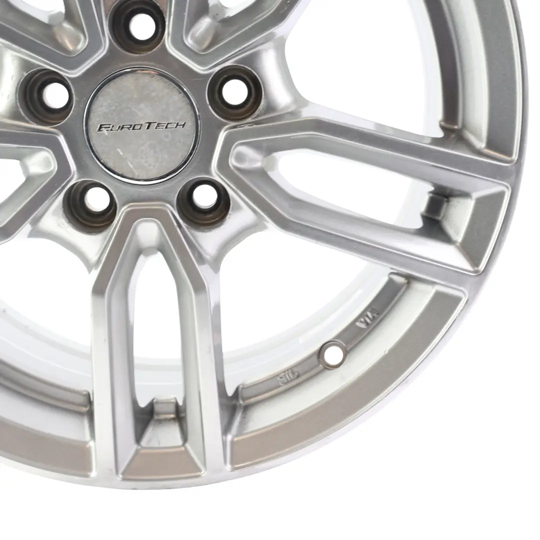 Llanta Aleación Plata 16" 6.5J ET:48 Eurotech D762B para Audi con número de pieza AUDI-VIA-16 Audi Llanta Aleación Plata 16" 6.5J ET:48 Eurotech D762B - SKU AUDI-VIA-16-2 - Número de pieza AUDI-VIA-16