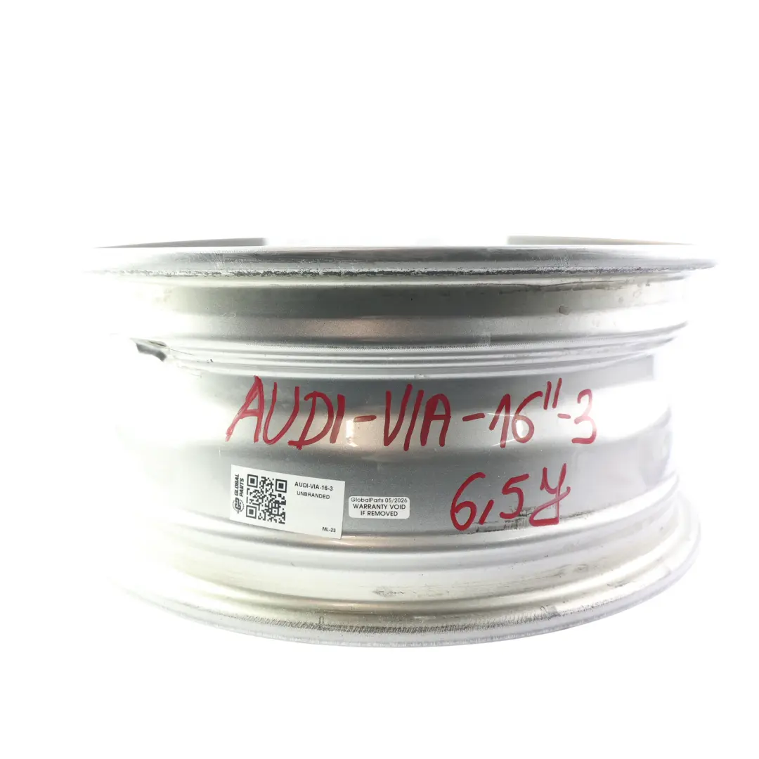 Llanta Aleación Plata 16" 6.5J ET:48 Eurotech D762B para Audi con número de pieza AUDI-VIA-16 Audi Llanta Aleación Plata 16" 6.5J ET:48 Eurotech D762B - SKU AUDI-VIA-16-3 - Número de pieza AUDI-VIA-16