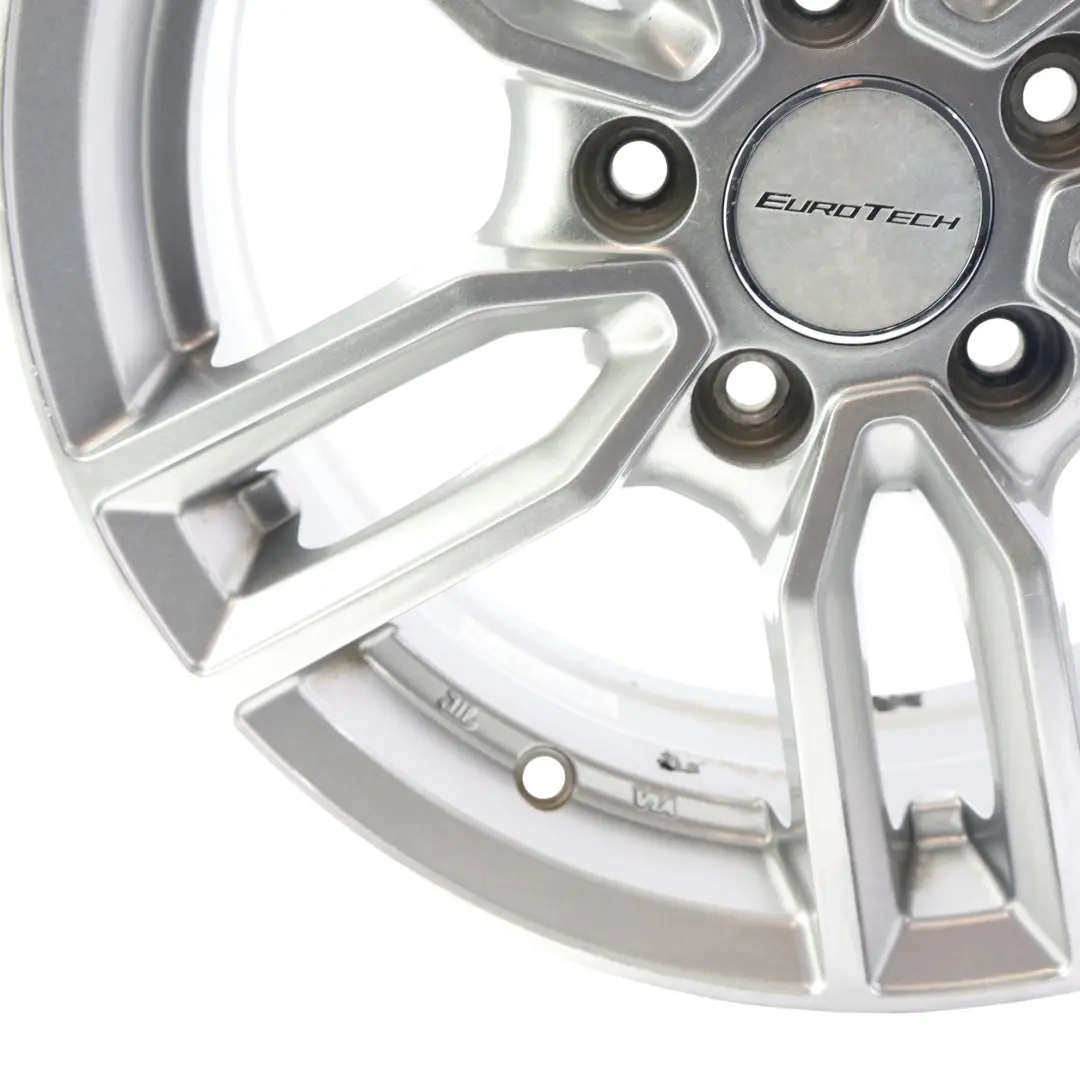 Audi Alloy Wheel Rim Silver 16" 6.5J ET:48 Eurotech D762B - SKU AUDI-VIA-16-3 - Part number AUDI-VIA-16