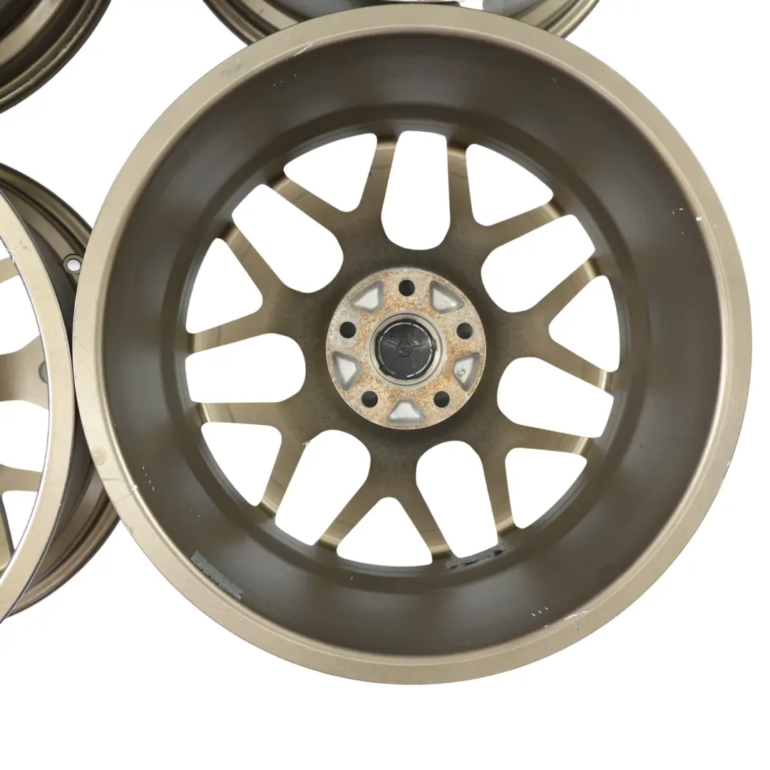 PF3 Audi Front Rear Wheel Rims Alloy Bronze Mat 18" 5x112 SET to FOX with Part number AUDI-VIA-18-SET1 FOX PF3 Audi Front Rear Wheel Rims Alloy Bronze Mat 18" 5x112 SET - SKU AUDI-VIA-18-SET1 - Part number AUDI-VIA-18-SET1
