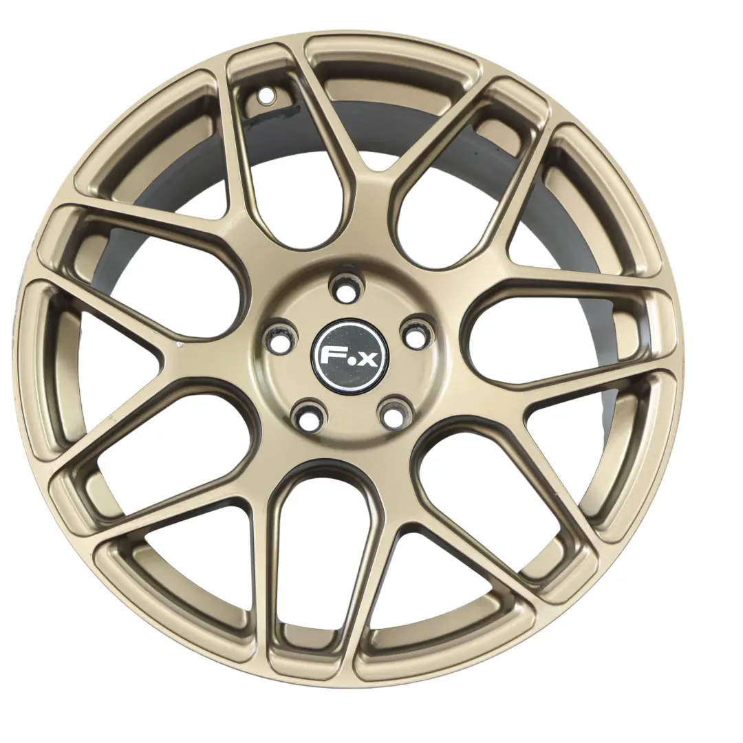 FOX PF3 Komplet Felg Aluminiowych Audi Brązowy Mat 18" 5x112 - SKU AUDI-VIA-18-SET1 - Numer Części AUDI-VIA-18-SET1