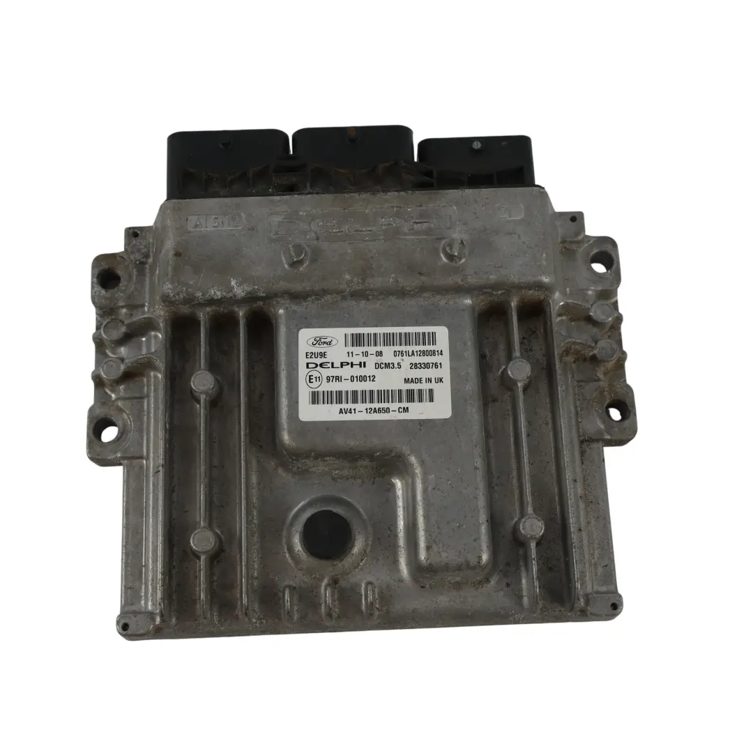 Ford Kuga C394 Engine Control Unit ECU 163HP Diesel 1854467 - SKU AV41-12A650-CM - Part number AV41-12A650-CM