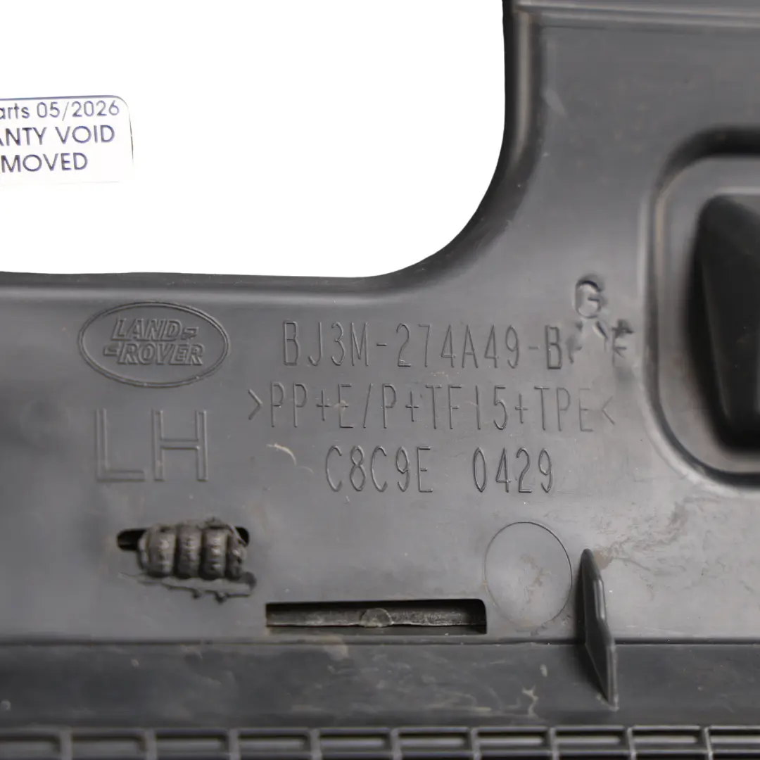 Range Rover Evoque L538 Rear Door Lower Strip Left N/S Yulong White - 2201 - SKU BJ3M-274A49-BG-YWH - Part number BJ3M-274A49-BG