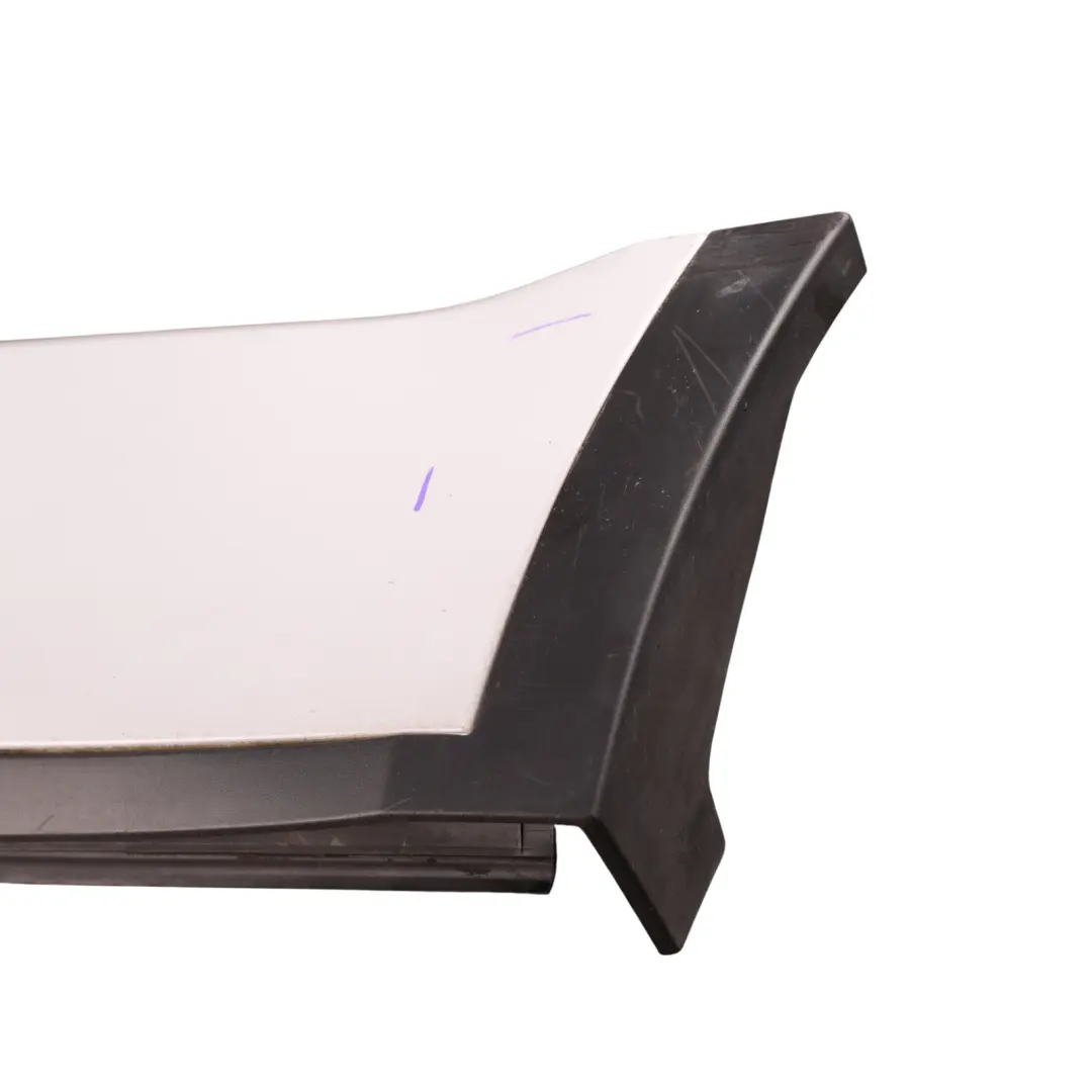Door Lower Strip Left N/S Yulong White - 2201 to Range Rover Evoque L538 Rear with Part number BJ3M-274A49-BG Range Rover Evoque L538 Rear Door Lower Strip Left N/S Yulong White - 2201 - SKU BJ3M-274A49-BG-YWH - Part number BJ3M-274A49-BG