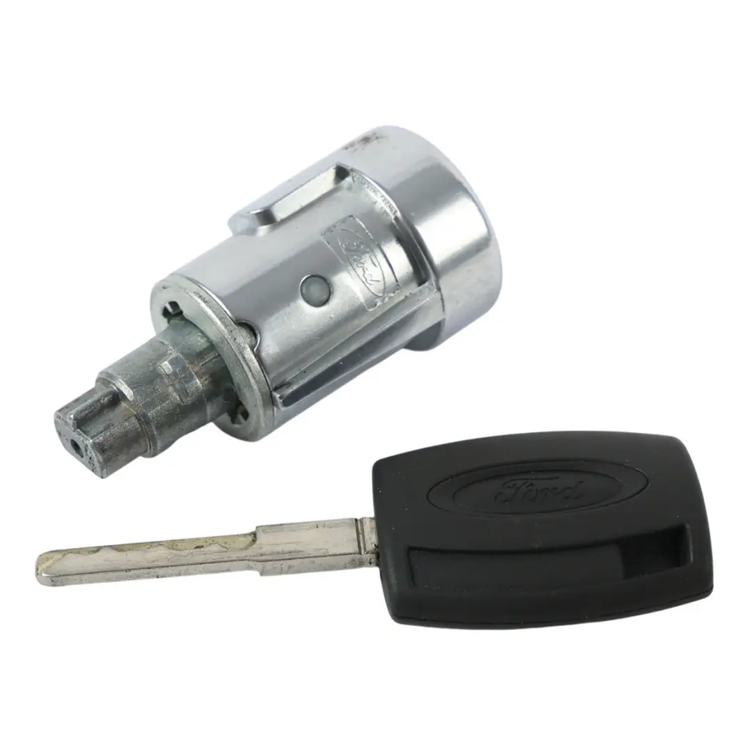 Ford Transit Mk8 Ignition Cylinder Lock Barrel Key Fob Remote Set - SKU BK2A-3677-AD-2 - Part number BK2A-3677-AD