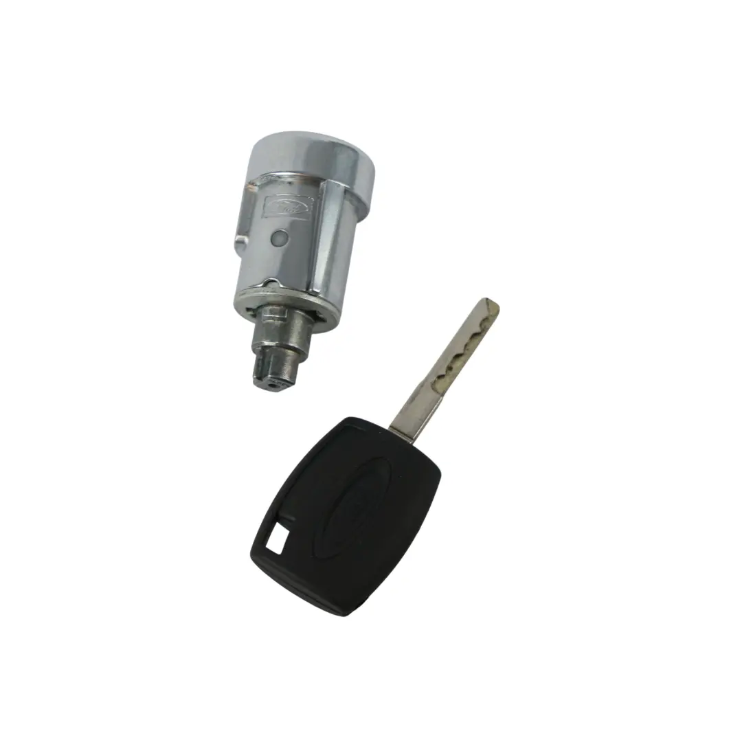 Ford Transit Mk8 Ignition Cylinder Lock Barrel Key Fob Remote Set - SKU BK2A-3677-AD-2 - Part number BK2A-3677-AD