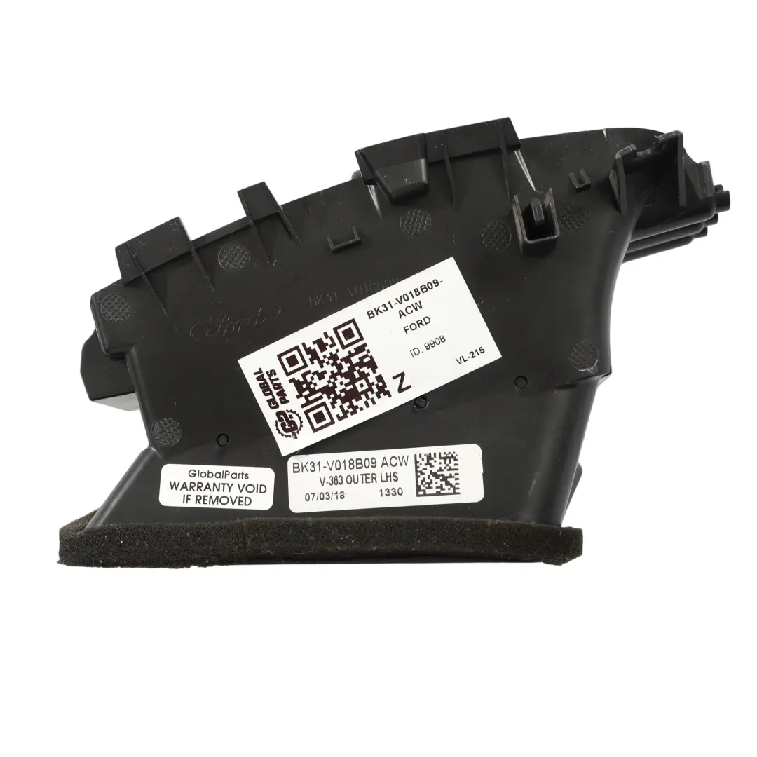 MK8 Rejilla Ventilación Salpicadero Izquierda para Ford Transit con número de pieza BK31-V018B09-ACW Ford Transit MK8 Rejilla Ventilación Salpicadero Izquierda - SKU BK31-V018B09-ACW - Número de pieza BK31-V018B09-ACW