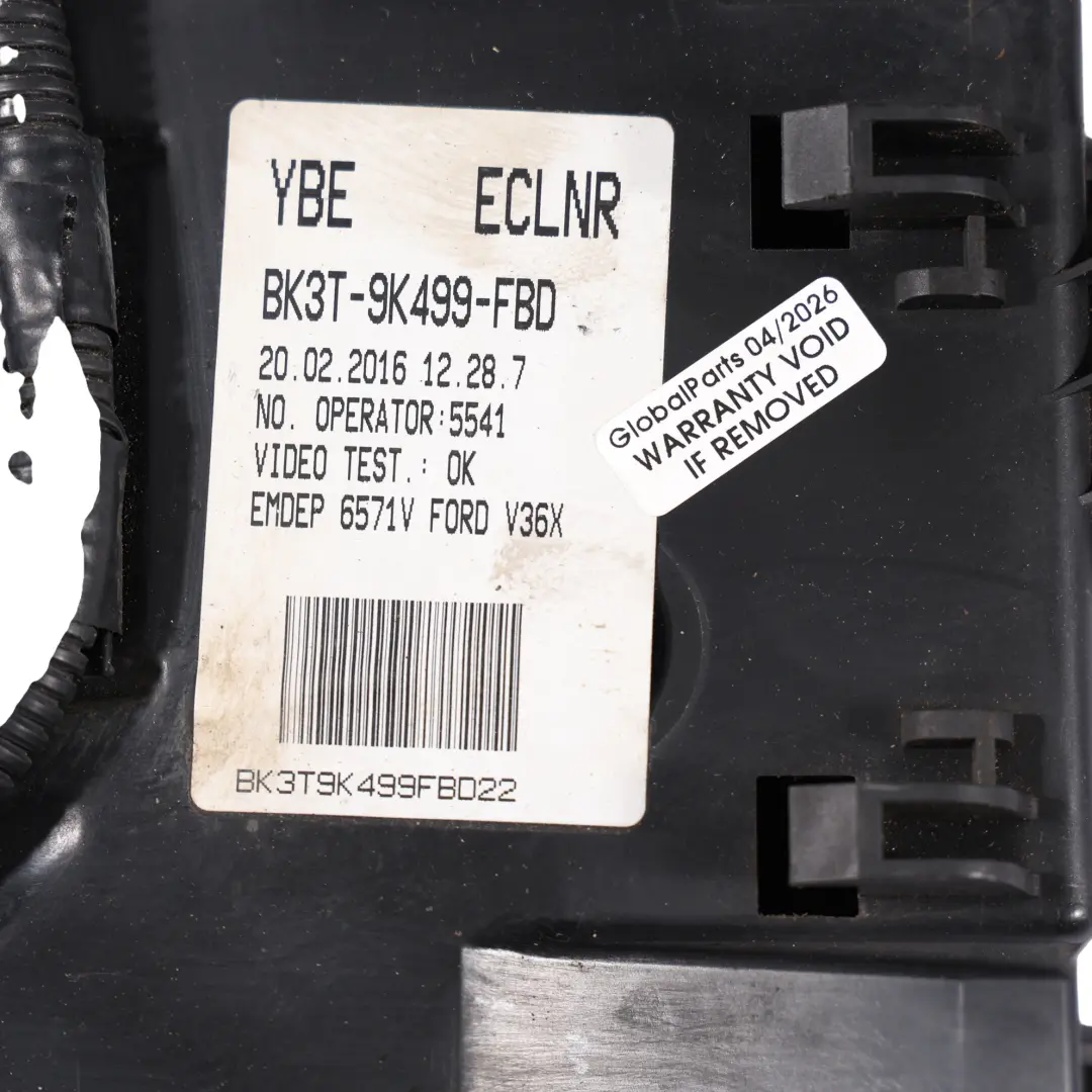 Mk8 Cableado Caja Fusibles Motor para Ford Transit Custom con número de pieza BK3T-9K499-FBD Ford Transit Custom Mk8 Cableado Caja Fusibles Motor - SKU BK3T-9K499-FBD - Número de pieza BK3T-9K499-FBD