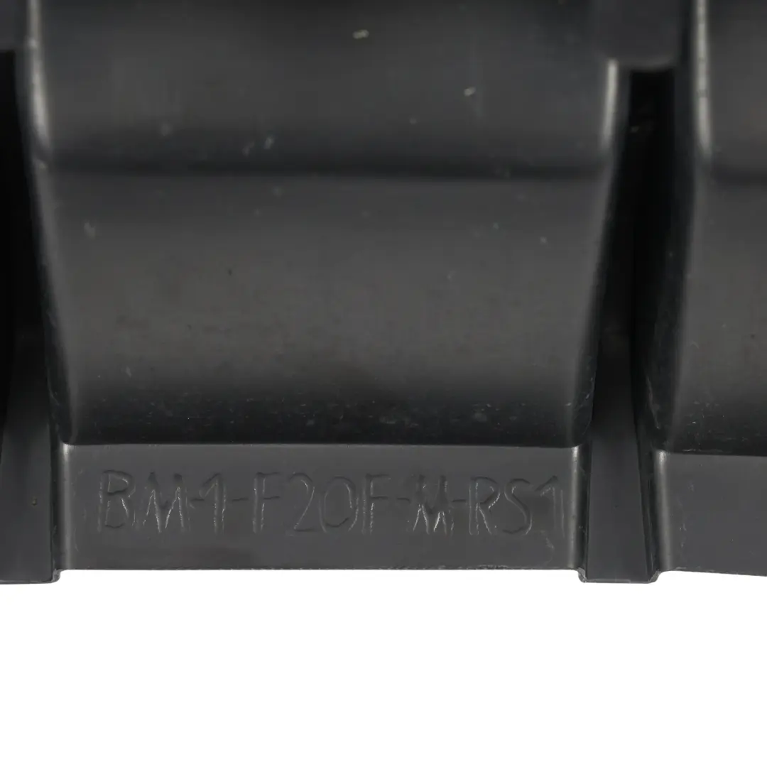 Unbranded BMW F20 F21 LCI Difusor Parachoques Trasero Negro Brillante M140i - SKU BM-1-F20F-M-RS1G - Número de pieza BM-1-F20F-M-RS1G