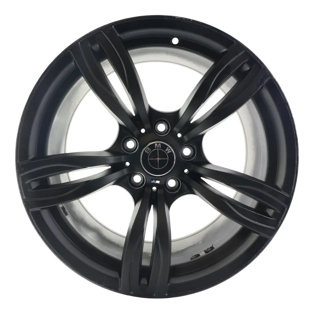 Rim Alloy Black VIA 18" 9.5J Double Spoke to BMW Wheel with Part number BMW-VIA-18 BMW Wheel Rim Alloy Black VIA 18" 9.5J Double Spoke - SKU BMW-VIA-18-8 - Part number BMW-VIA-18