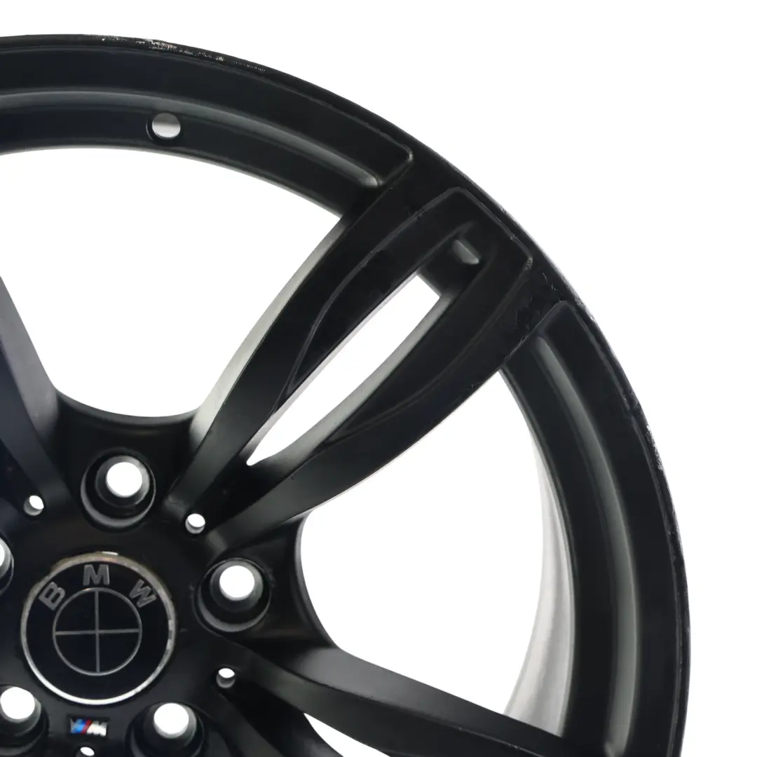 BMW Wheel Rim Alloy Black VIA 18" 9.5J Double Spoke - SKU BMW-VIA-18-8 - Part number BMW-VIA-18