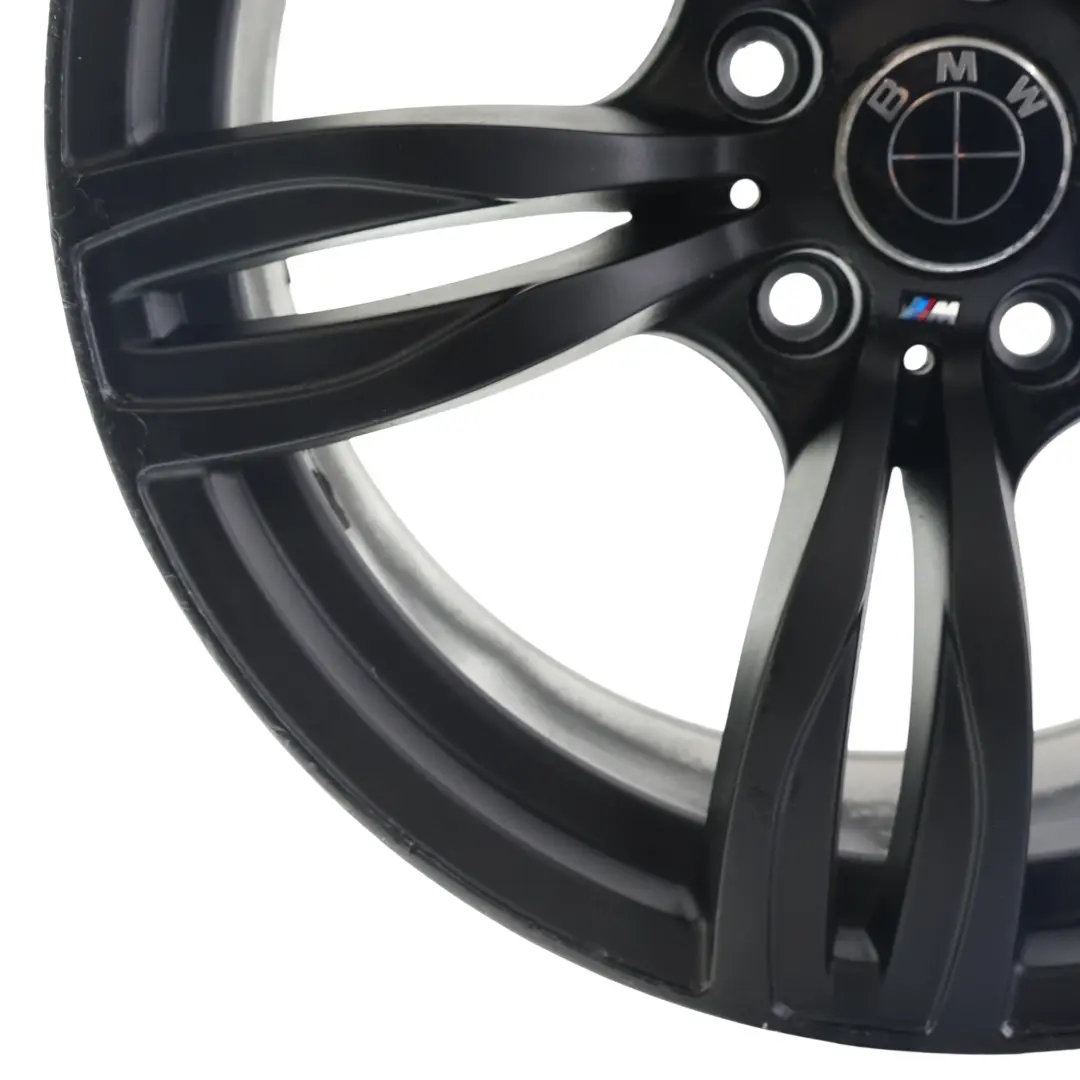 Jante Alliage Noire VIA 18" 9.5J Double Rayon pour BMW à propos du numéro de pièce BMW-VIA-18 BMW Jante Alliage Noire VIA 18" 9.5J Double Rayon - SKU BMW-VIA-18-8 - Numéro de pièce BMW-VIA-18