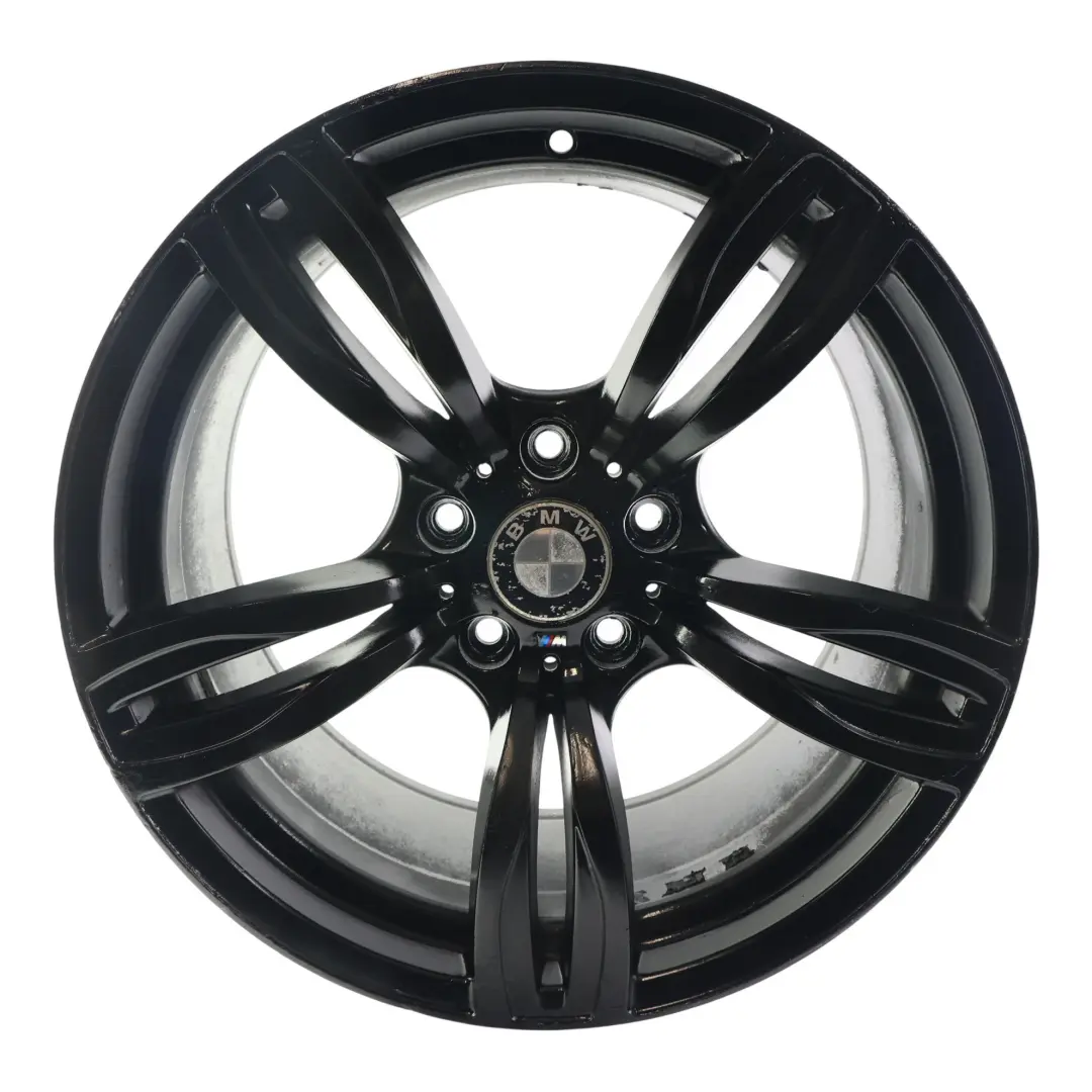 BMW Wheel Rim Alloy Black VIA 18" 9.5J Double Spoke - SKU BMW-VIA-18-9 - Part number BMW-VIA-18