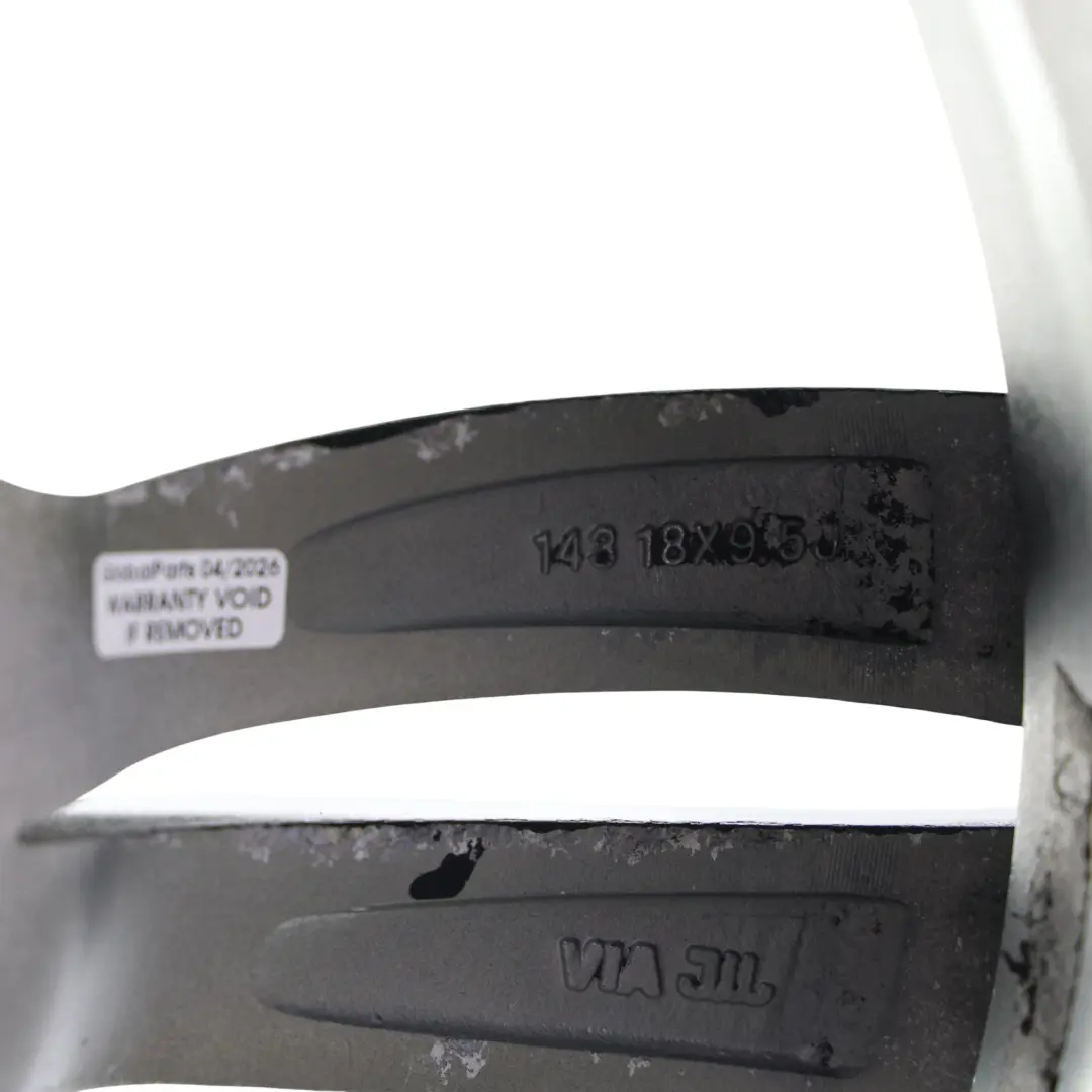 BMW Felga Aluminiowa Czarna VIA 18" 9.5J - SKU BMW-VIA-18-9 - Numer Części BMW-VIA-18