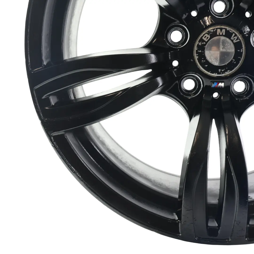 Rim Alloy Black VIA 18" 9.5J Double Spoke to BMW Wheel with Part number BMW-VIA-18 BMW Wheel Rim Alloy Black VIA 18" 9.5J Double Spoke - SKU BMW-VIA-18-9 - Part number BMW-VIA-18