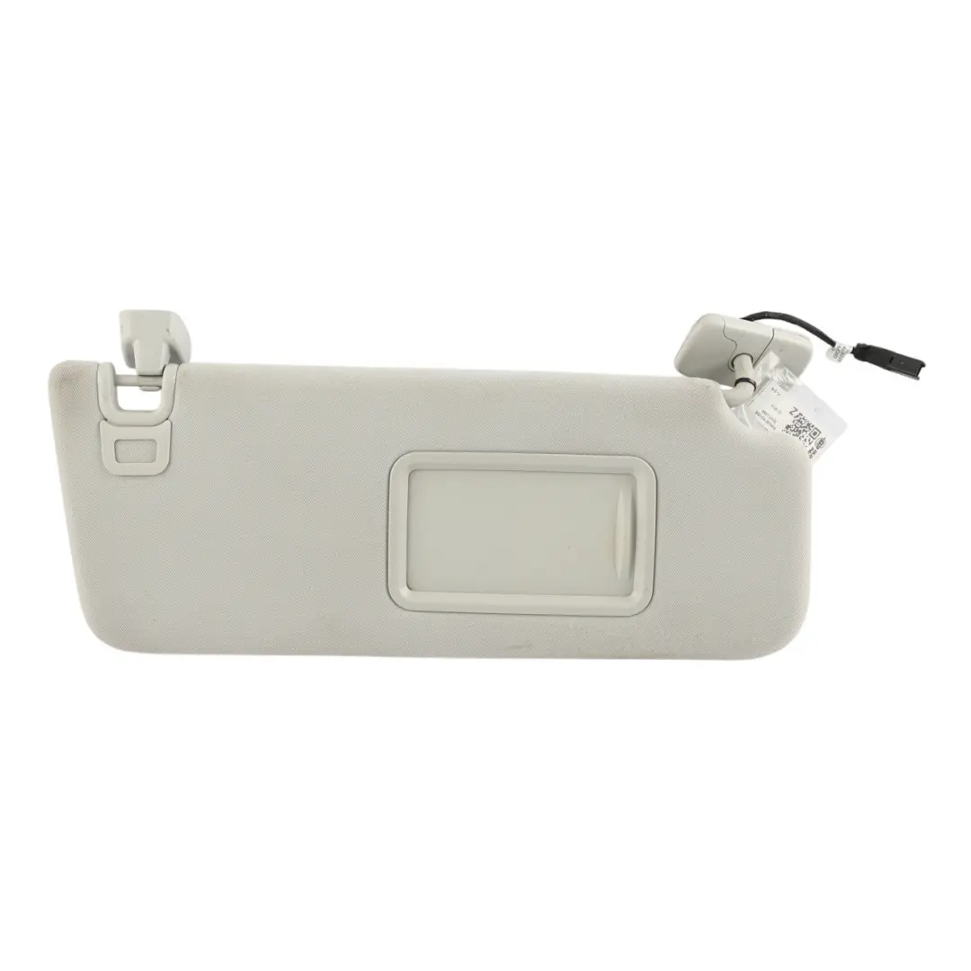Sun Visor Interior Trim Cover Panel O/S Cirrus Grey to Range Rover Sport L494 with Part number LR088628 Range Rover Sport L494 Sun Visor Interior Trim Cover Panel O/S Cirrus Grey - SKU RHD-LR088628 - Part number LR088628