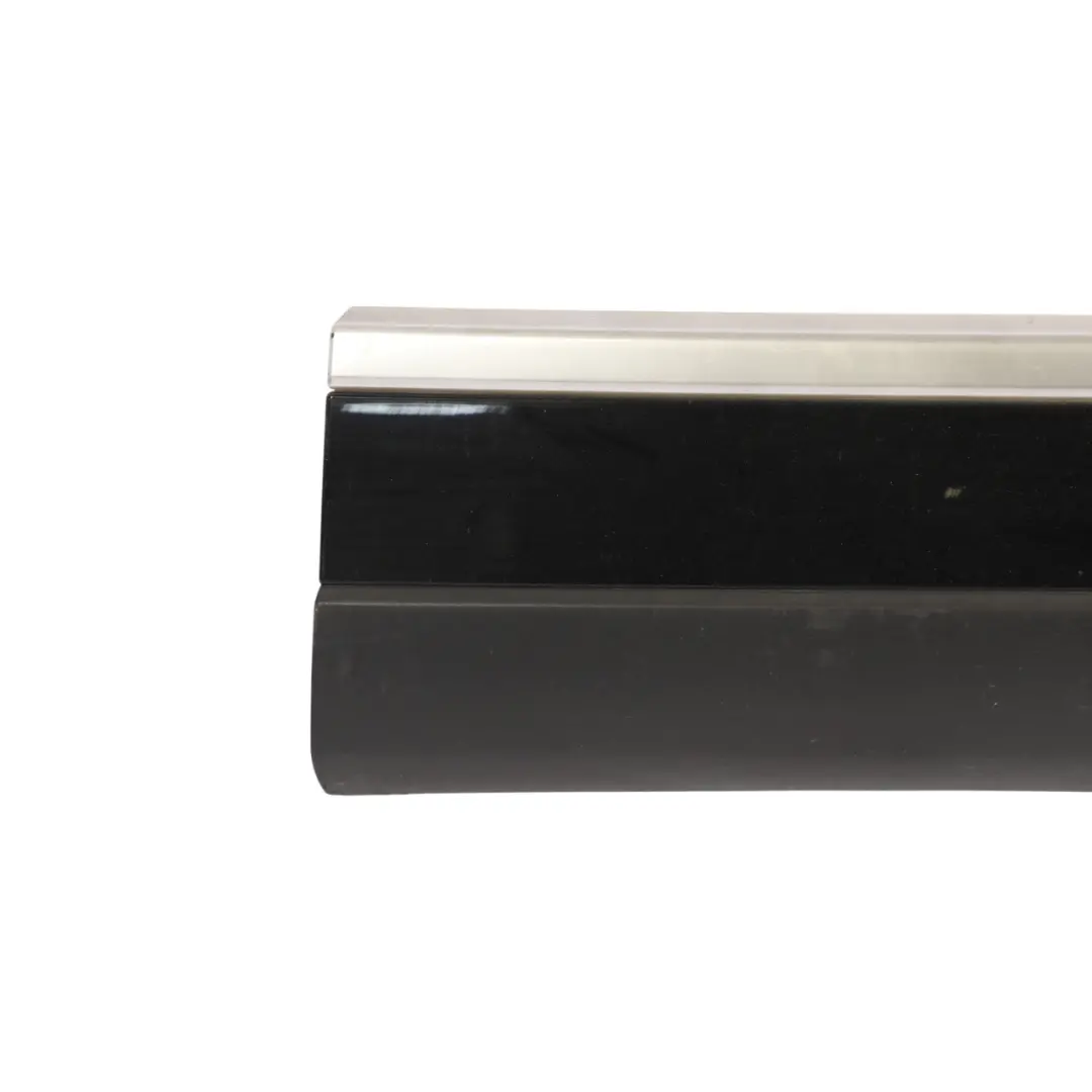 Range Rover L405 Front Door Lower Moulding Trim Right O/S Santorini Black - 820 - SKU CK52-21064-ADW-SAB - Part number CK52-21064-ADW