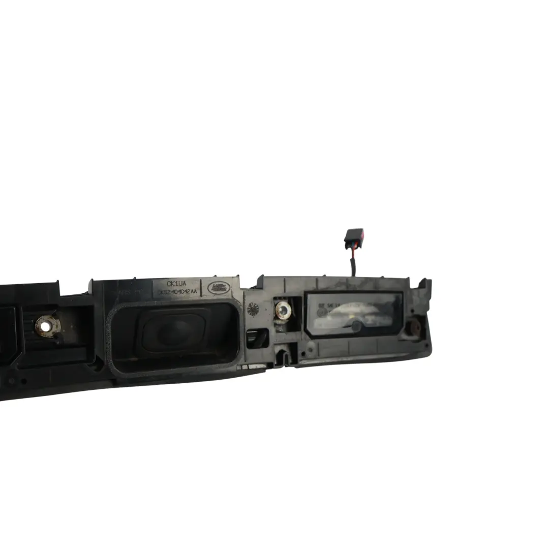 Bootlid Handle Plate Panel Trim to Range Rover Sport L494 with Part number CK52-404C42-AA Range Rover Sport L494 Bootlid Handle Plate Panel Trim - SKU CK52-404C42-AA - Part number CK52-404C42-AA