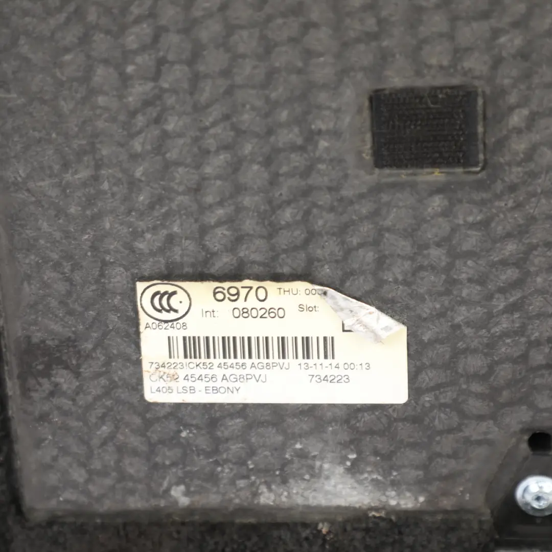 Boot Trunk Floor Liner Panel Cover Carpet to Range Rover L405 with Part number CK52-45456-AG Range Rover L405 Boot Trunk Floor Liner Panel Cover Carpet - SKU CK52-45456-AG - Part number CK52-45456-AG
