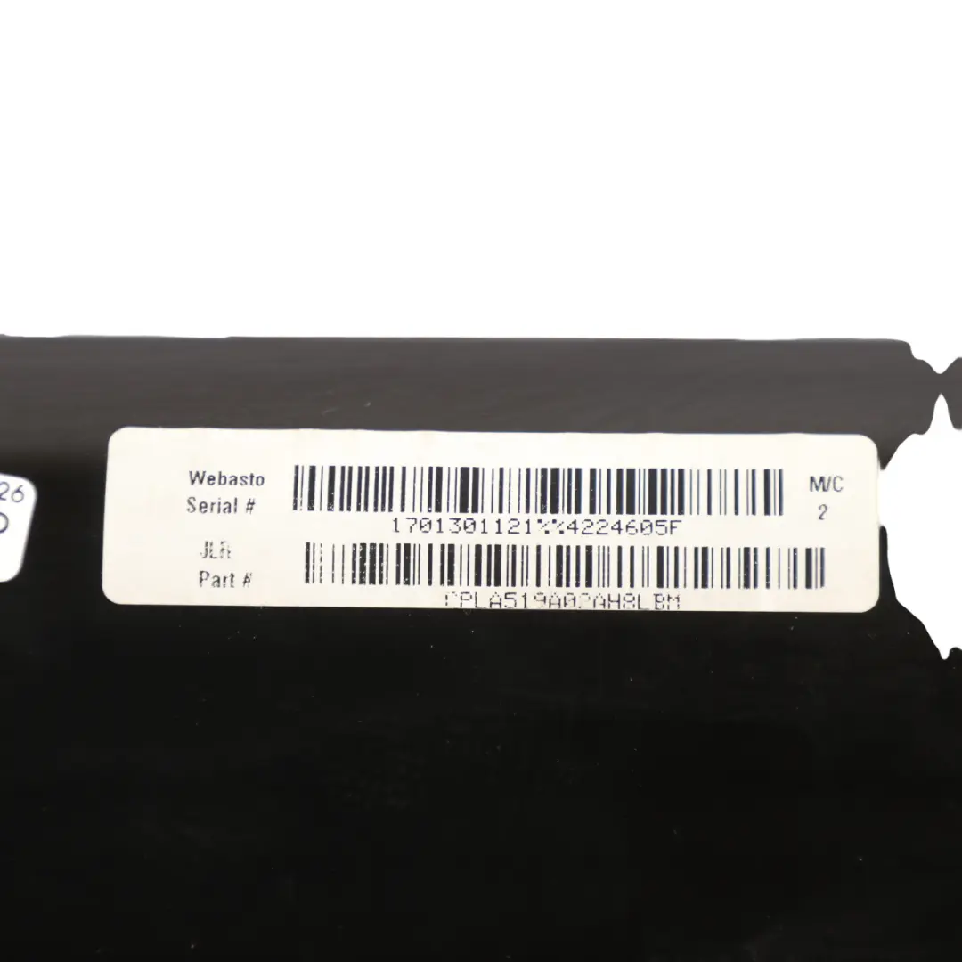 Panoramic Roof Sunroof Blind Roller to Land Range Rover Sport L494 with Part number CPLA-519A02-A Land Range Rover Sport L494 Panoramic Roof Sunroof Blind Roller - SKU CPLA-519A02-A - Part number CPLA-519A02-A