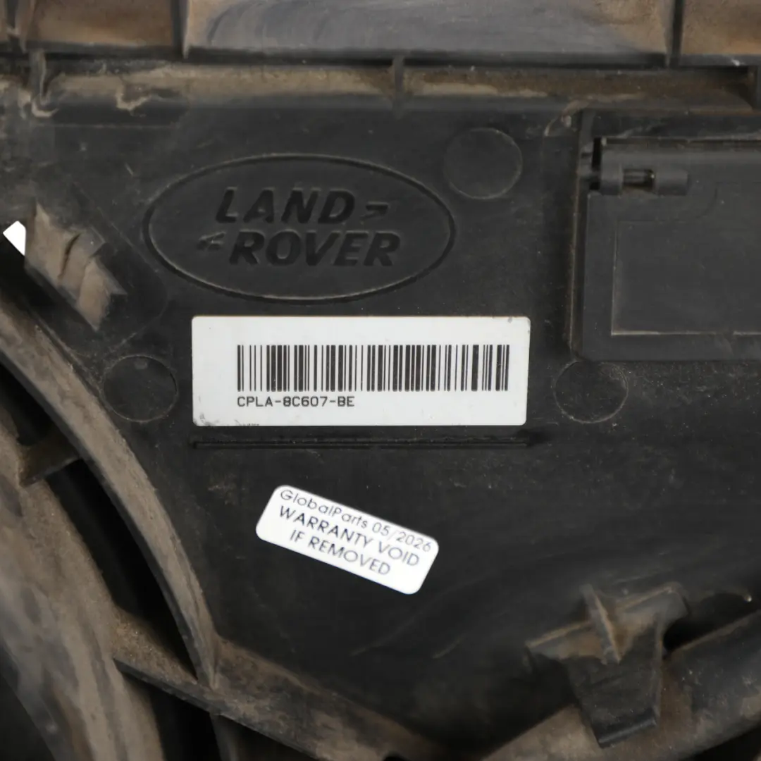 Radiator Fan Shroud Cooling Unit to Range Rover L405 Double with Part number CPLA-8C607-BE Range Rover L405 Double Radiator Fan Shroud Cooling Unit - SKU CPLA-8C607-BE - Part number CPLA-8C607-BE