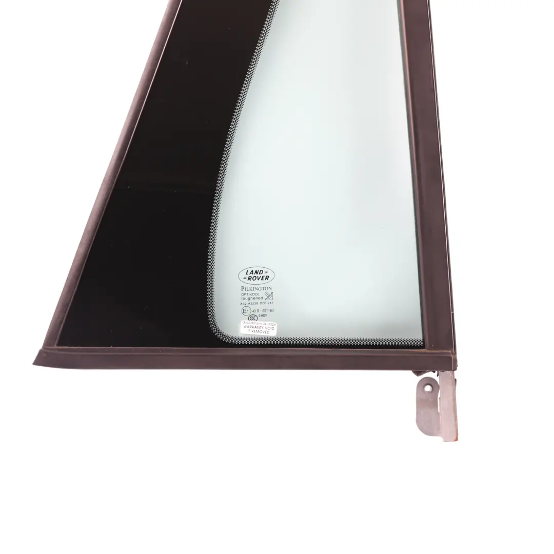 Door Window Quarter Glass AS2 Right O/S to Range Rover Sport L320 Rear with Part number CVB000863 Range Rover Sport L320 Rear Door Window Quarter Glass AS2 Right O/S - SKU CVB000863 - Part number CVB000863