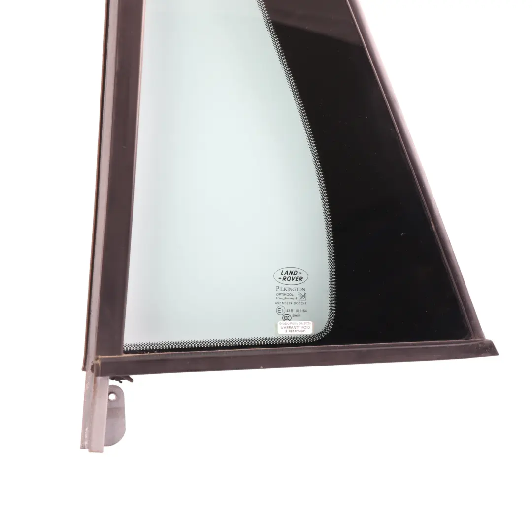 Door Window Quarter Glass AS2 Left N/S to Range Rover Sport L320 Rear with Part number CVB000873 Range Rover Sport L320 Rear Door Window Quarter Glass AS2 Left N/S - SKU CVB000873 - Part number CVB000873