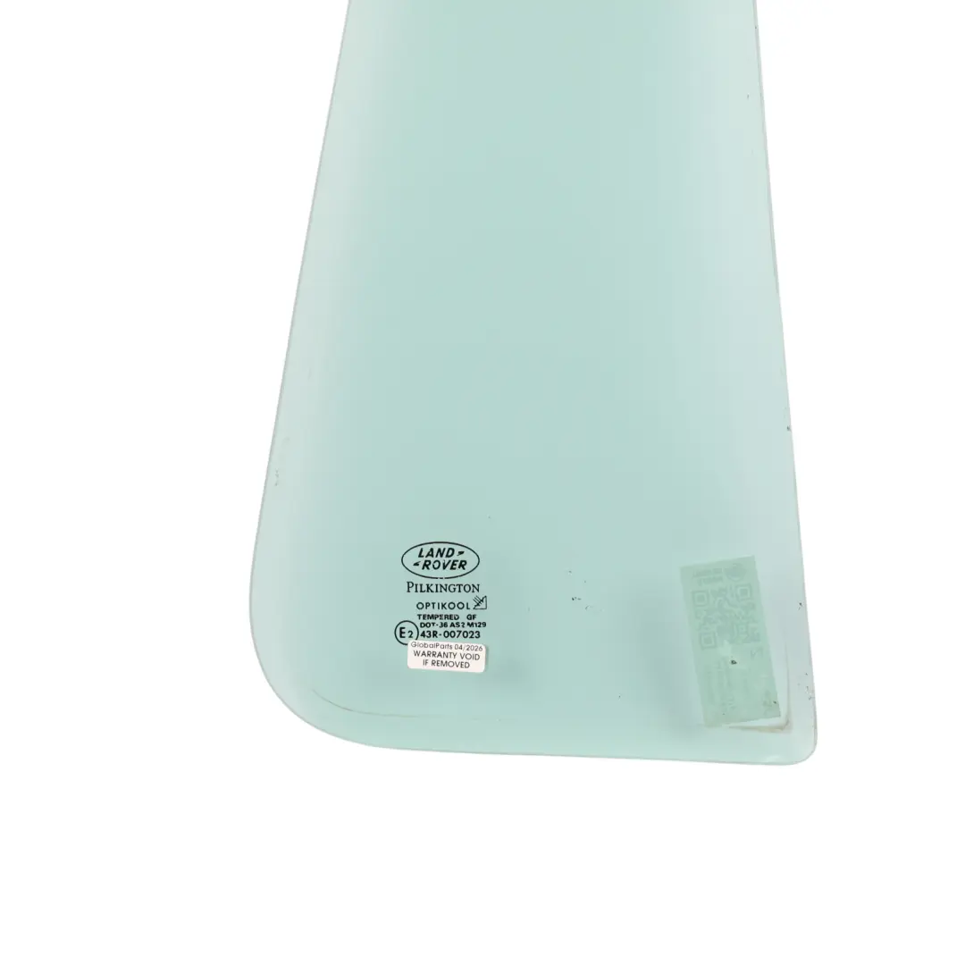 Door Quarter Glass Right O/S to Land Rover Freelander L314 Rear with Part number CVB101660 Land Rover Freelander L314 Rear Door Quarter Glass Right O/S - SKU CVB101660 - Part number CVB101660