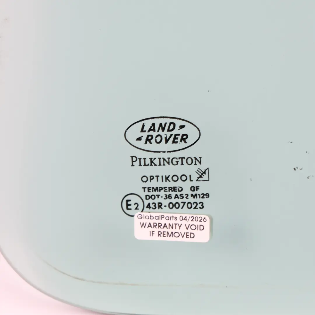 Land Rover Freelander L314 Rear Door Quarter Glass Right O/S - SKU CVB101660 - Part number CVB101660
