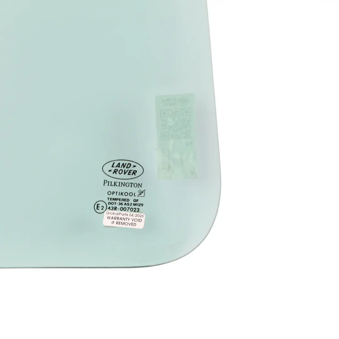Door Quarter Glass Left N/S to Land Rover Freelander L314 Rear with Part number CVB101670 Land Rover Freelander L314 Rear Door Quarter Glass Left N/S - SKU CVB101670 - Part number CVB101670