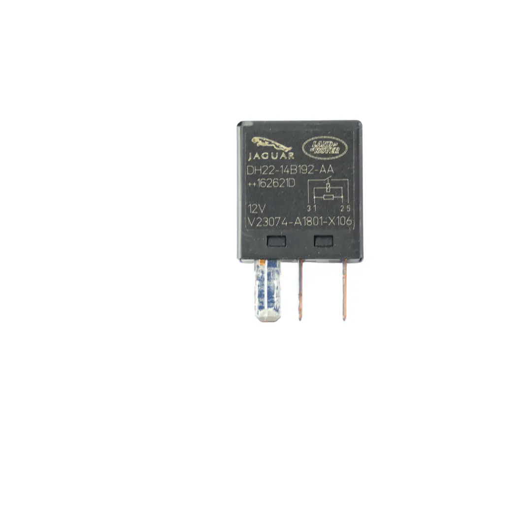 Land Rover Discovery Sport L550 Relay 4-Pin 20A 12V Unit Black - SKU DH22-14B192-AA - Part number DH22-14B192-AA