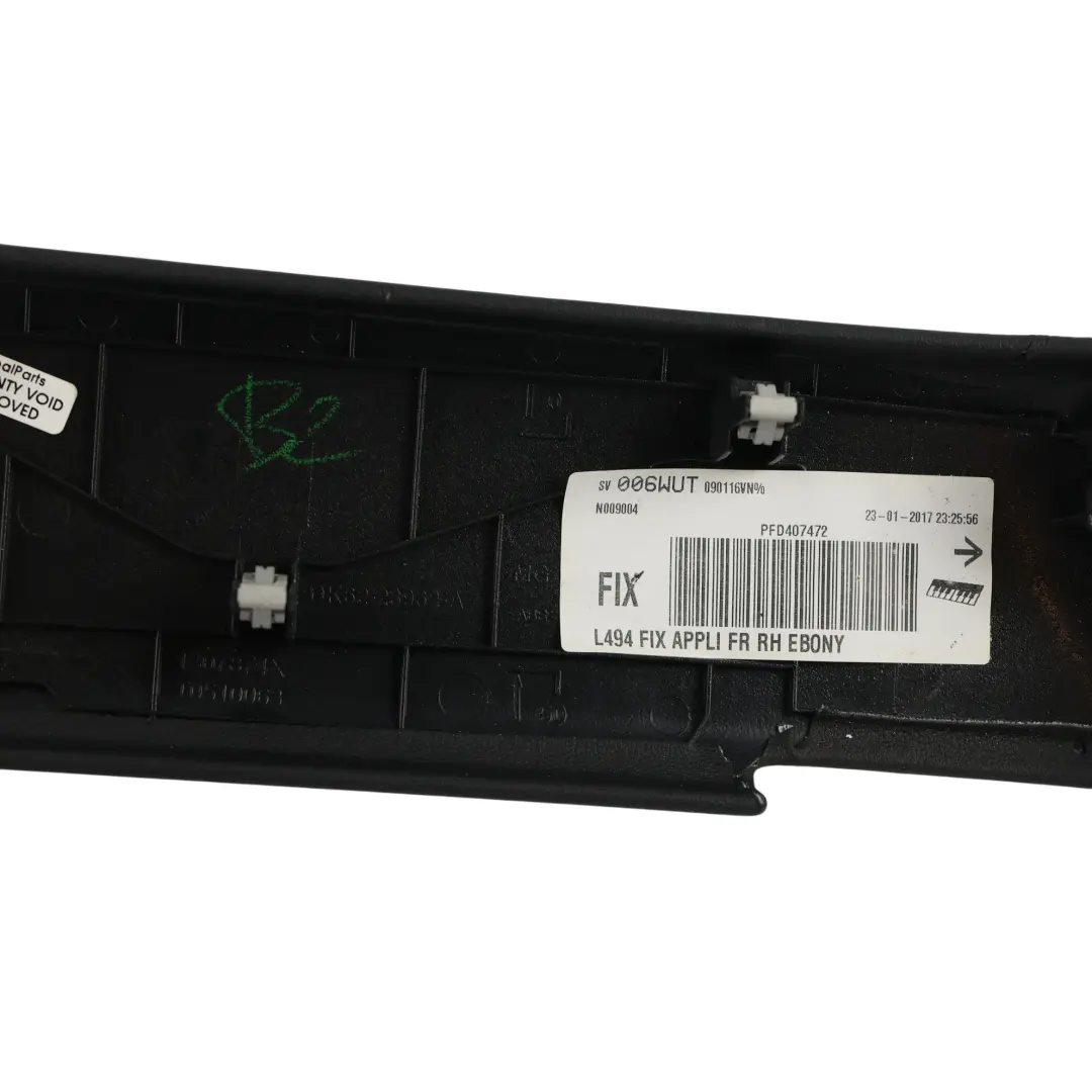 Door Trim Cover Front Right O/S to Land Rover Range Rover Sport L494 with Part number DK62-23962-A Land Rover Range Rover Sport L494 Door Trim Cover Front Right O/S - SKU DK62-23962-A - Part number DK62-23962-A