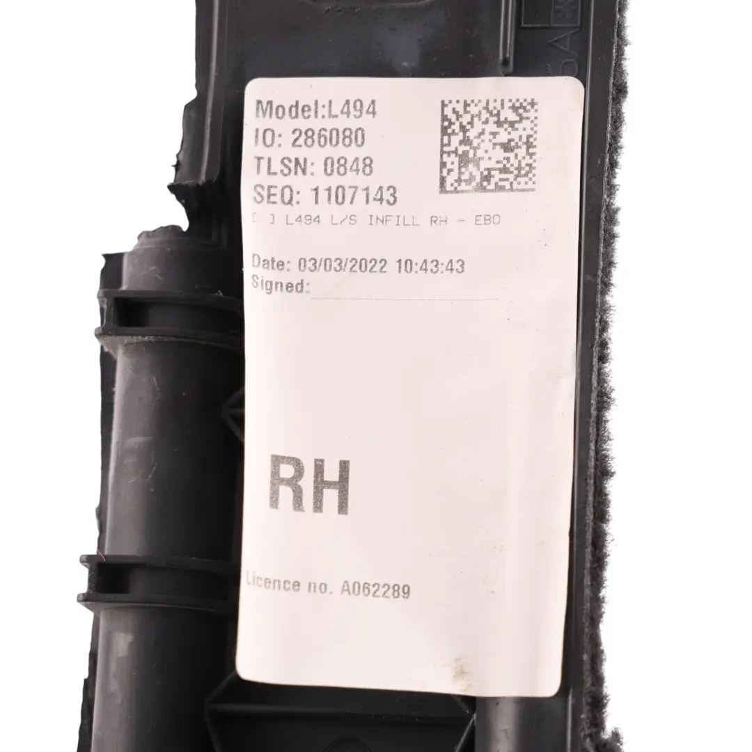 Range Rover Sport L494 Boot Floor Carpet Loadspace Trim Right O/S - SKU DK62-46066-A - Part number DK62-46066-A