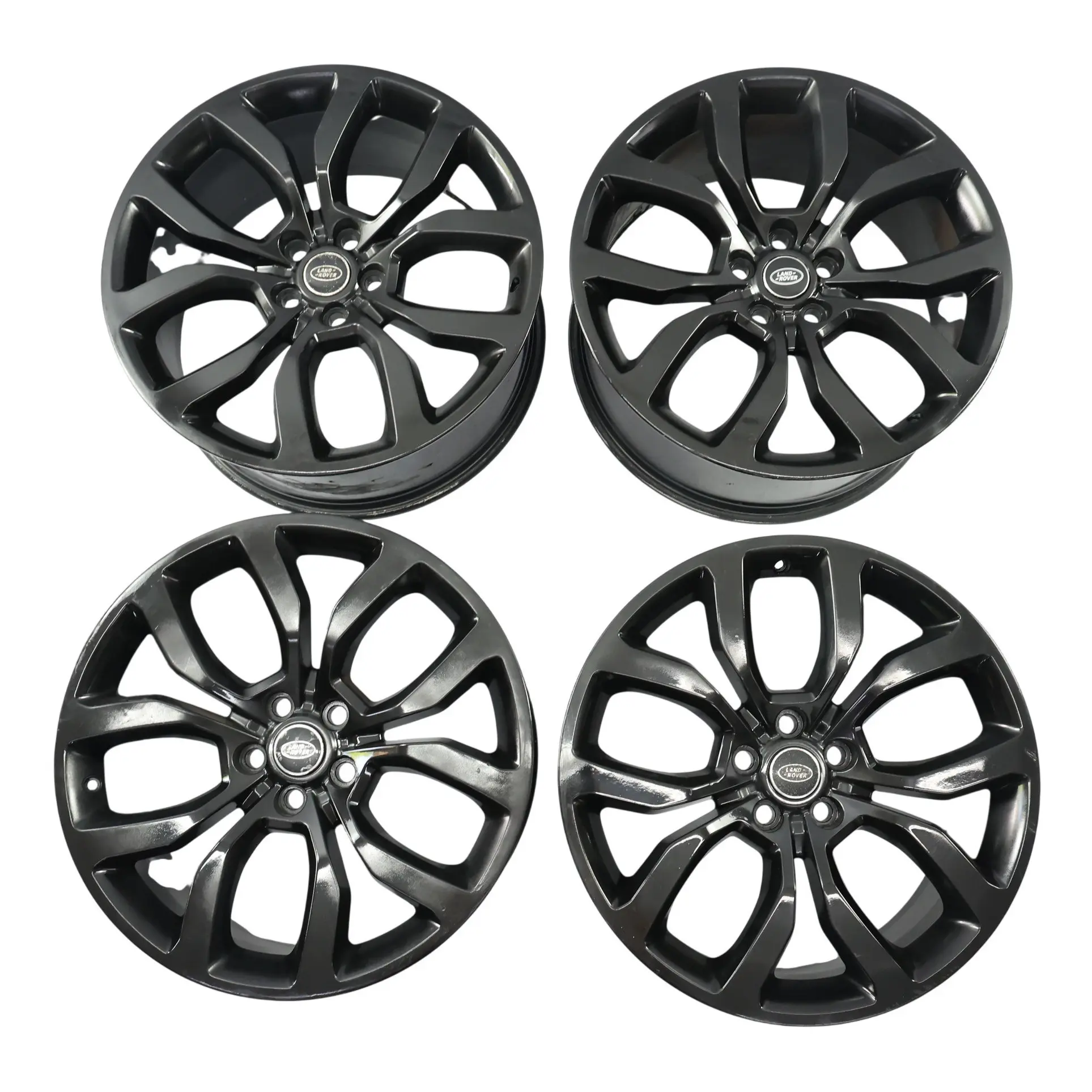 Land Rover 21" Alu Felge Schwarz 9.5J ET:49 5x120 Satz DK6M-1007-BA