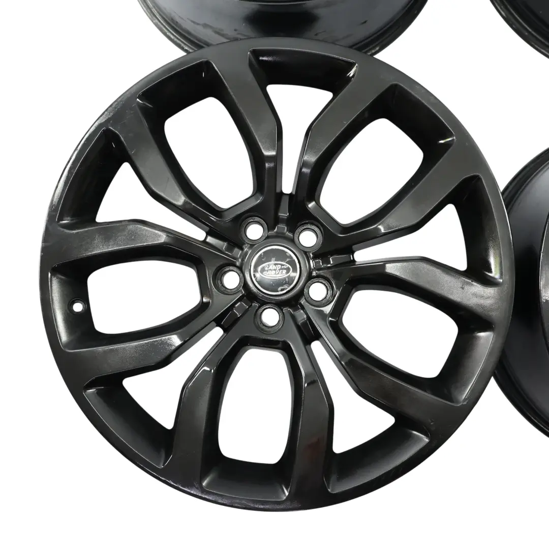 Land Rover 21" Alu Felge Schwarz 9.5J ET:49 5x120 Satz DK6M-1007-BA - SKU DK6M-1007-BA-SET - Teilenummer DK6M-1007-BA-SET