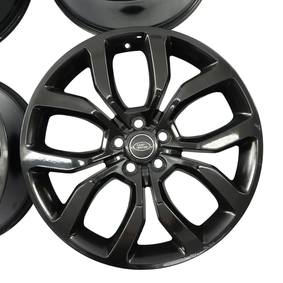 Land Rover 21" Alu Felge Schwarz 9.5J ET:49 5x120 Satz DK6M-1007-BA - SKU DK6M-1007-BA-SET - Teilenummer DK6M-1007-BA-SET