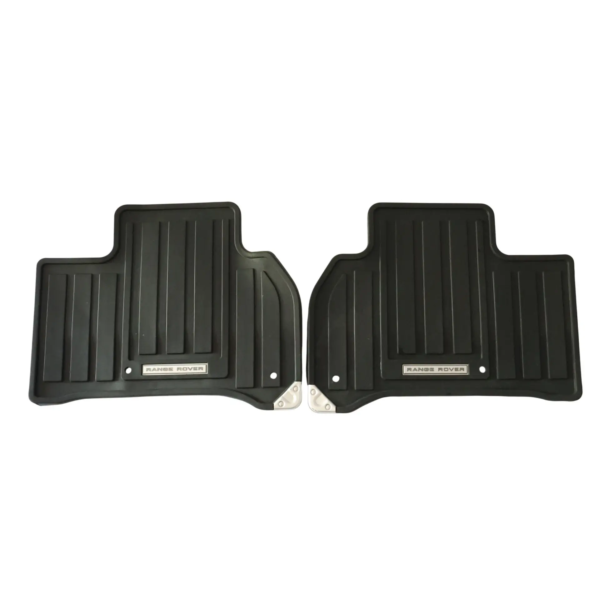 Range Rover Sport L494 Floor Mats Rubber Liner Black Rear Set x2 DK6M-130A88-AA