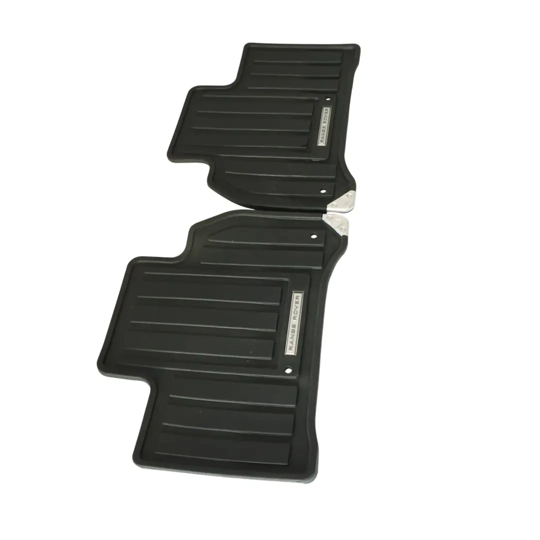 Tappetini Gomma Neri Posteriori Set x2 per Range Rover Sport L494 con numero di parte DK6M-130A88-AA Range Rover Sport L494 Tappetini Gomma Neri Posteriori Set x2 - SKU DK6M-130A88-AA - Numero di parte DK6M-130A88-AA