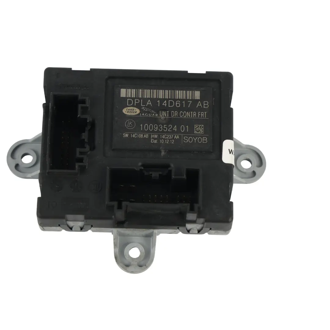 ECU Control Puerta Delantera Pasajero para Range Rover L405 con número de pieza DPLA-14D617-AB Range Rover L405 ECU Control Puerta Delantera Pasajero - SKU DPLA-14D617-AB - Número de pieza DPLA-14D617-AB
