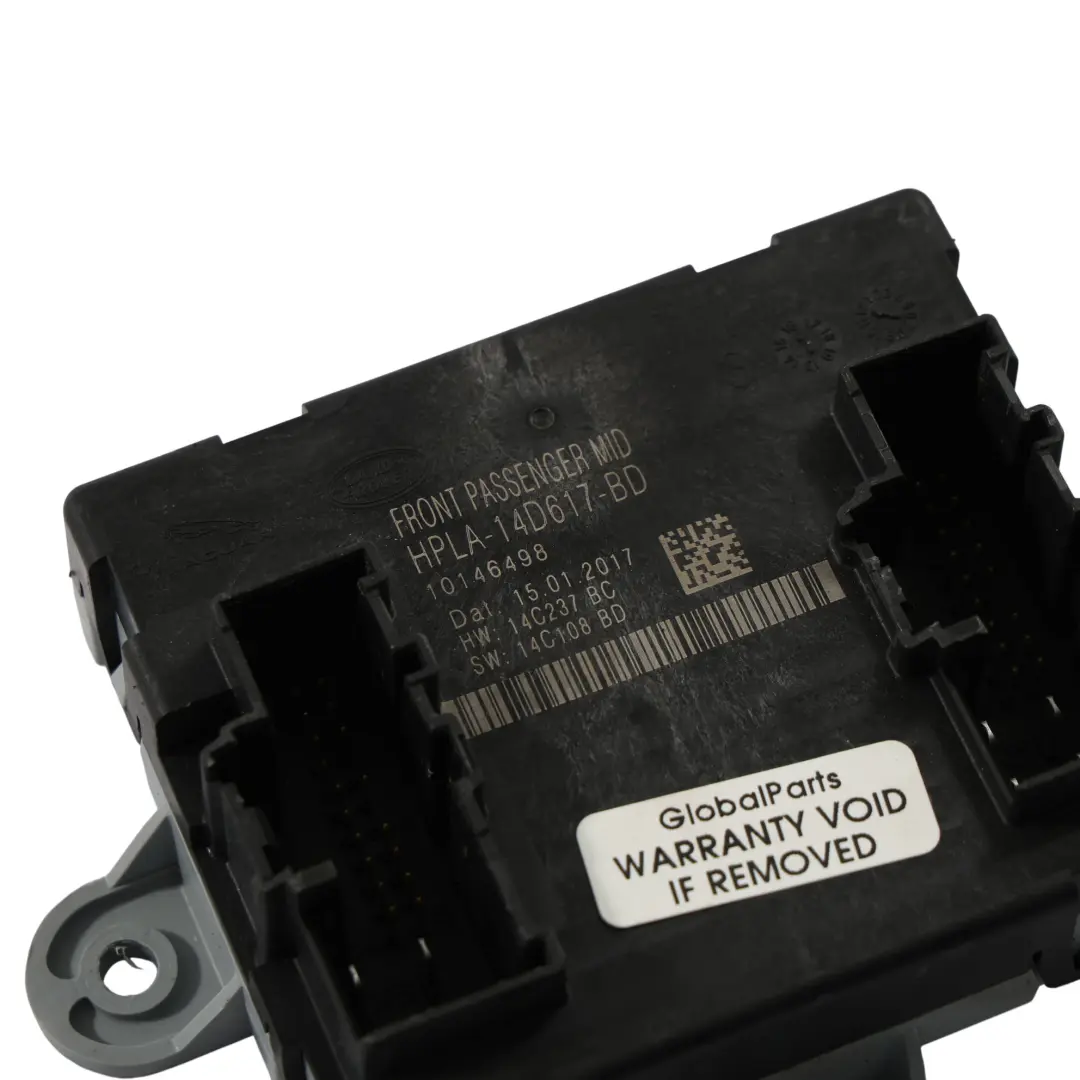 Range Rover L405 Modulo Controllo Porta Anteriore Sinistra - SKU HPLA-14D617-BD - Numero di parte HPLA-14D617-BD