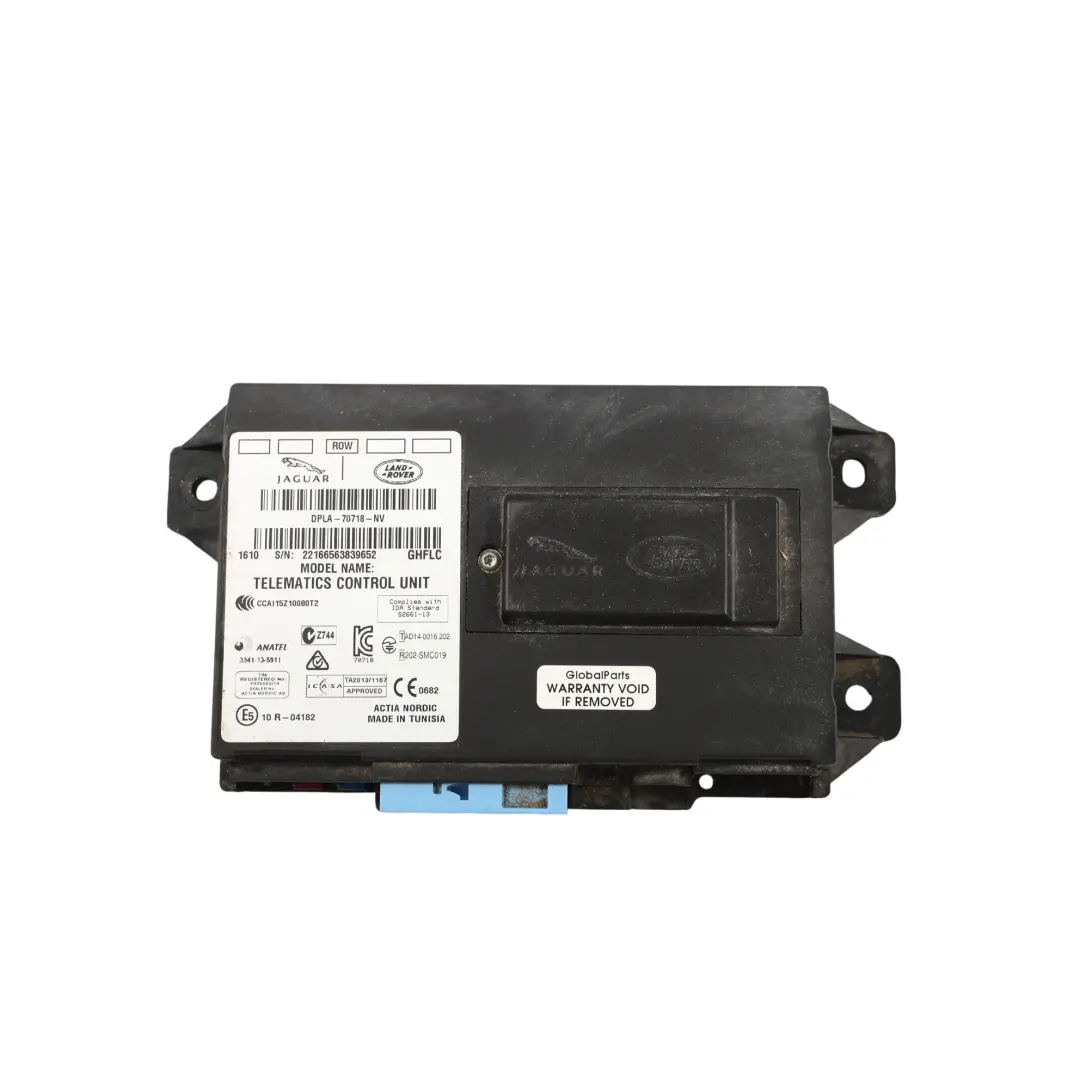 Land Rover Range Rover Evoque L538 Módulo Control Telemática ECU - SKU DPLA-70718-NV - Número de pieza DPLA-70718-NV