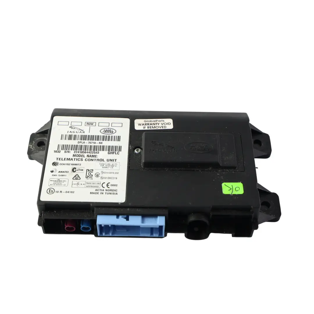 Range Rover Evoque L538 Module Contrôle Télématique ECU - SKU DPLA-70718-NX - Numéro de pièce DPLA-70718-NX