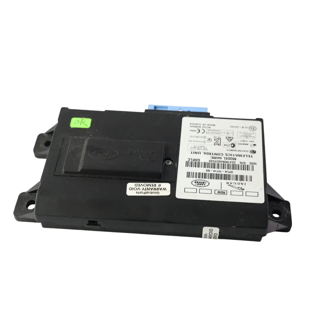 Modulo Controllo Telematica ECU per Range Rover Evoque L538 con numero di parte DPLA-70718-NX Range Rover Evoque L538 Modulo Controllo Telematica ECU - SKU DPLA-70718-NX - Numero di parte DPLA-70718-NX