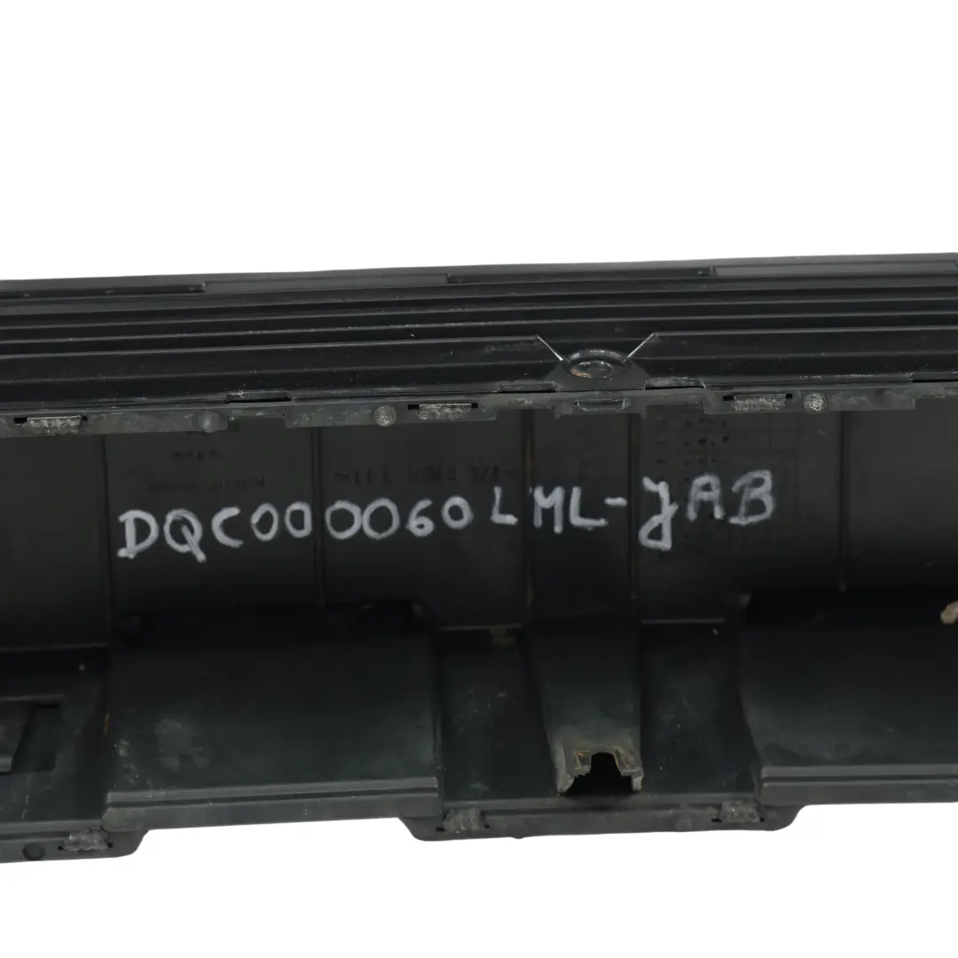 Bumper Trim Panel Covering Java Black - 697 to Range Rover L322 Rear with Part number DQC000060LML Range Rover L322 Rear Bumper Trim Panel Covering Java Black - 697 - SKU DQC000060LML-JAB - Part number DQC000060LML