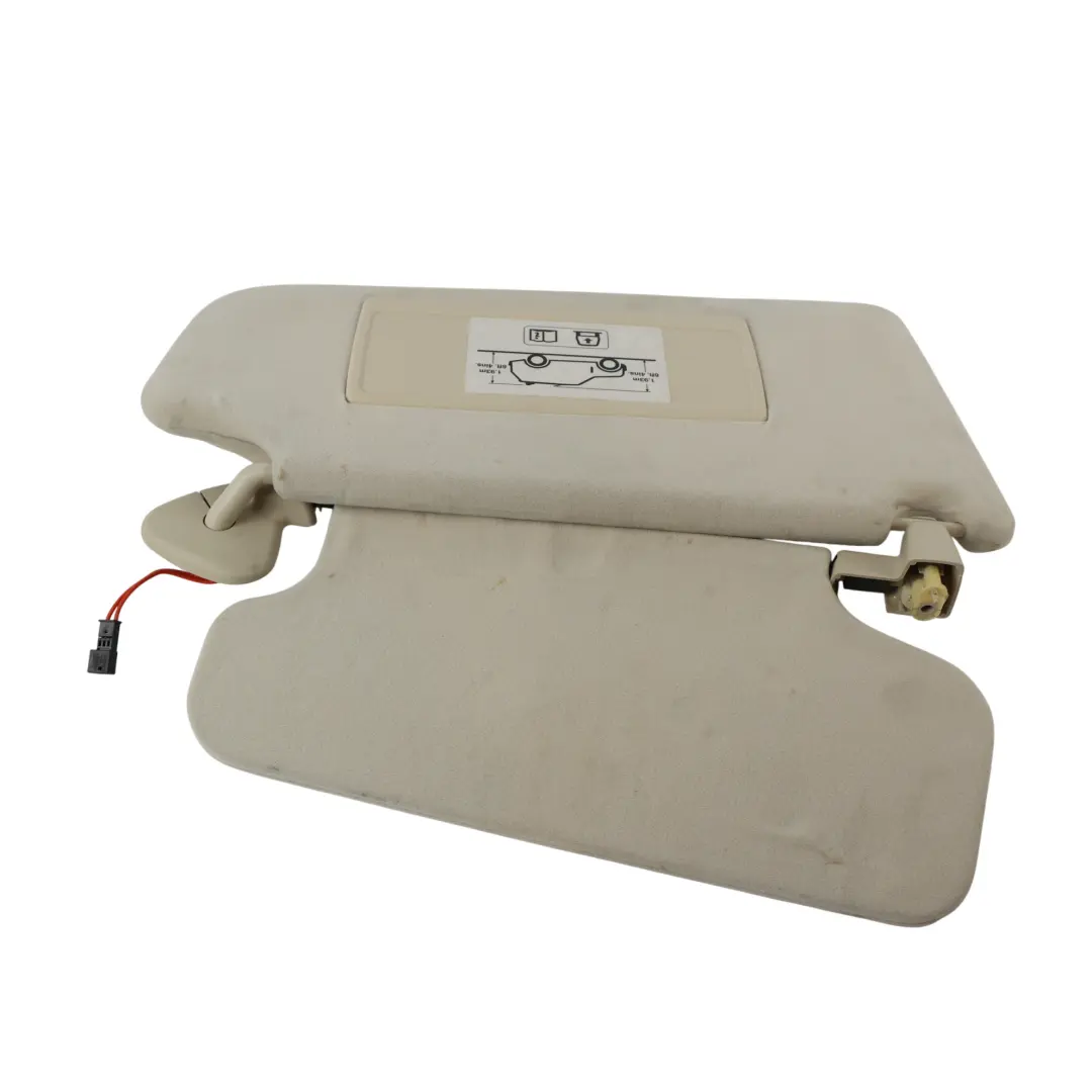 Sun Visor Cover Ivory Right O/S EDQ000211NUG to Range Rover L322 with Part number EDQ000225NUG Range Rover L322 Sun Visor Cover Ivory Right O/S EDQ000211NUG - SKU RHD-EDQ000225NUG - Part number EDQ000225NUG